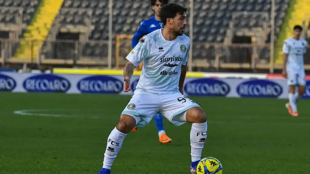 Simone Verdi, attaccante del Sudtirol