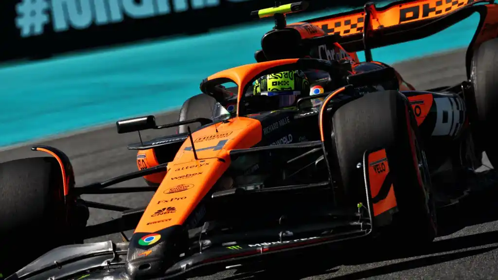 Norris pole a Miami