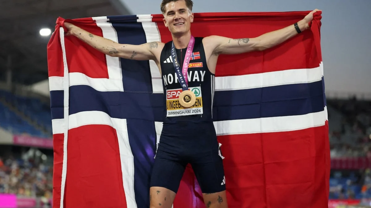 Jakob Ingebrigtsen ha vinto i 5000 metri agli Europei di Birmingham e ha confermato il titolo continentale per la quarta volta consecutiva.