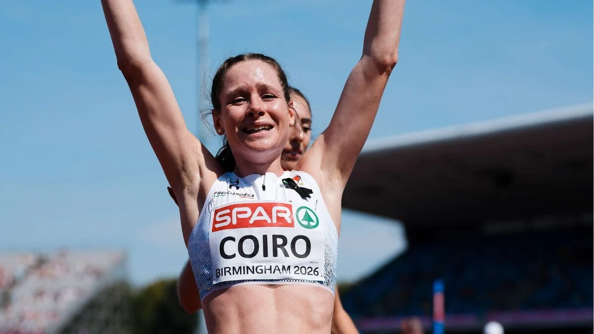 Eloisa Coiro ha riscritto il record italiano degli 800 metri agli Europei.