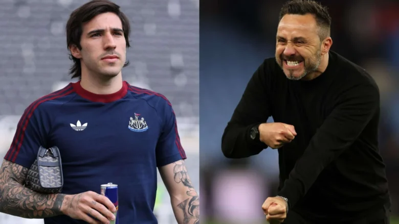 De Zerbi svela il piano per Tonali: «Al Tottenham può essere leader»