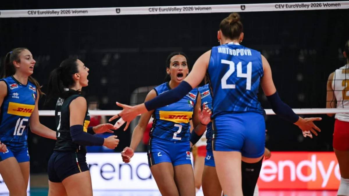 L’Italia concede il bis agli Europei femminili di volley.