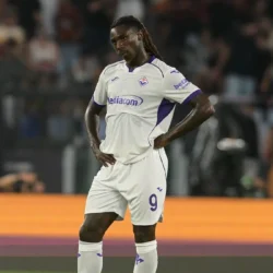 Moise Kean ha svolto l’ultimo allenamento al Viola Park e si prepara a salutare la Fiorentina.