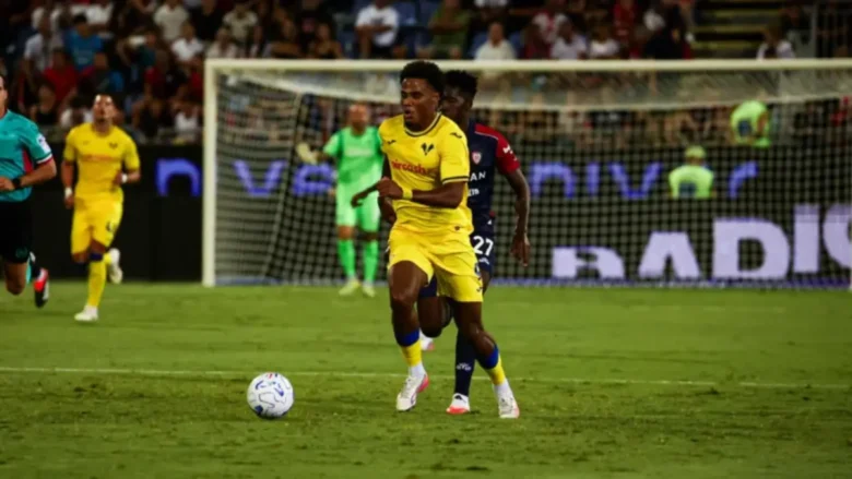 Coppa Italia, Mulattieri all’87’: il Verona batte il Cagliari e va agli ottavi