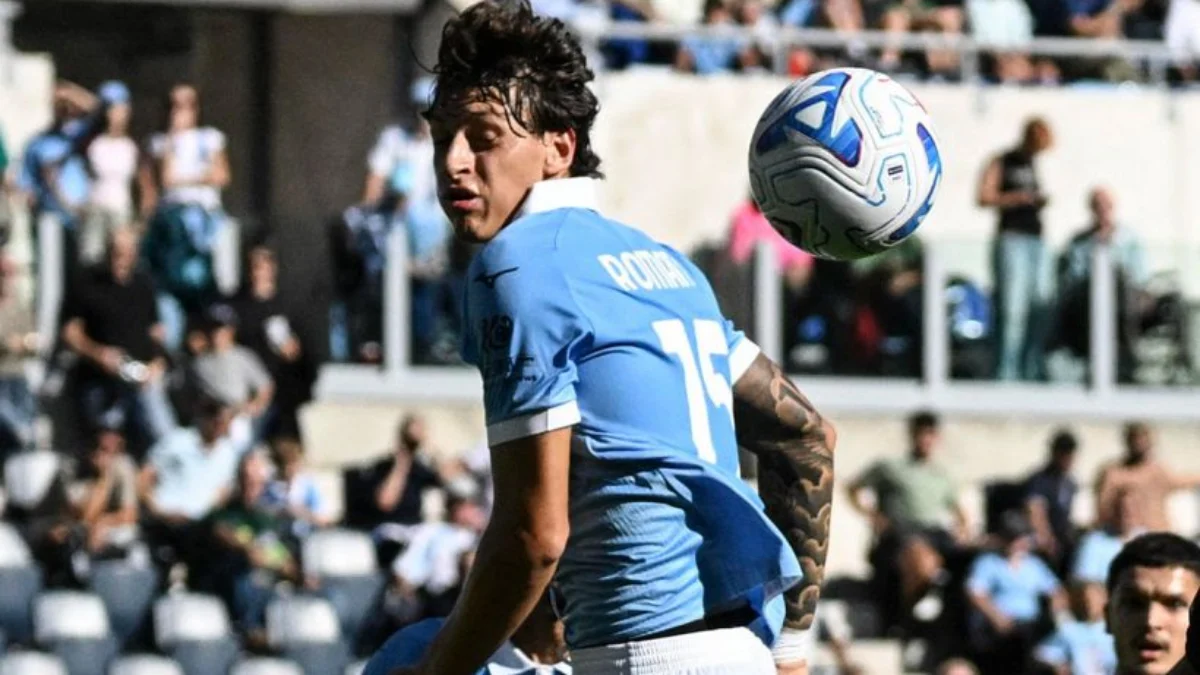Romano Floriani Mussolini segna il primo gol in Serie A con la Lazio
