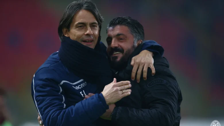 Gattuso e Inzaghi, vent’anni dopo Berlino sono in vetta con Lazio e Palermo tra Serie A e Serie B