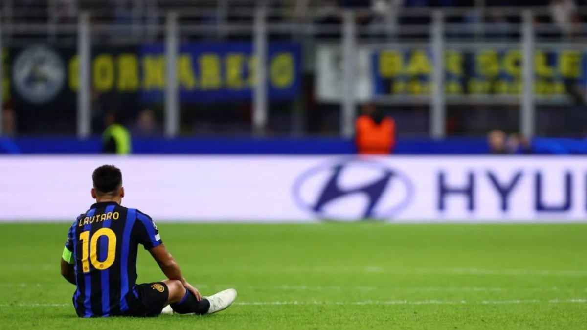 Lautaro Martínez si è fermato per un problema muscolare dopo Inter-Club Brugge.