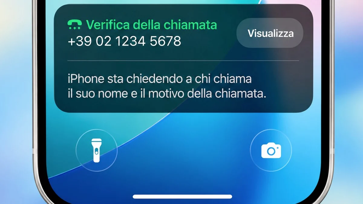 Chiedi il motivo della chiamata: come funziona il filtro iPhone in italiano