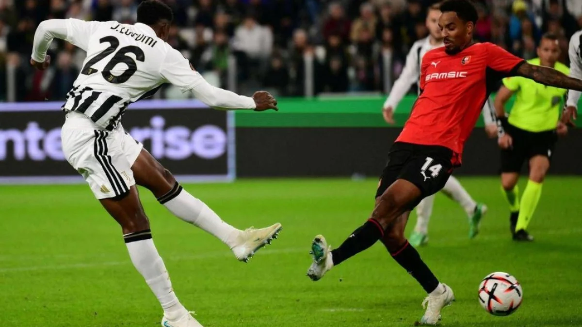 Juventus-Rennes 2-2: gol annullato a Lucumí nel finale