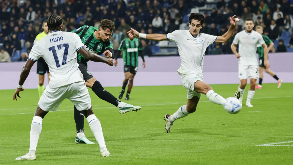 Sassuolo-Lazio 2-6: Noslin doppietta e biancocelesti in vetta
