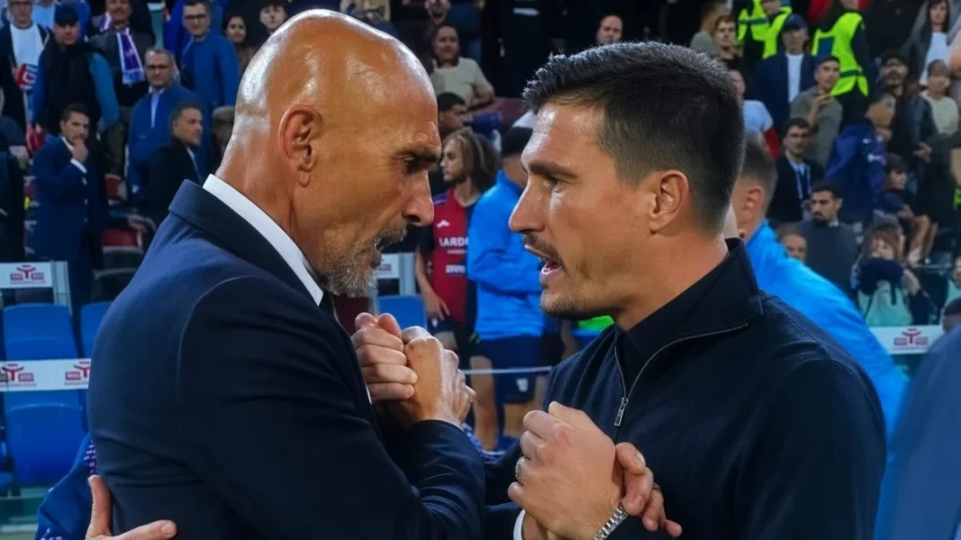 Spalletti nega lo schiaffo a Pisacane e annuncia Woltemade titolare contro il Celta