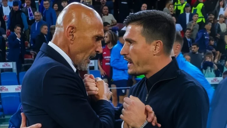 Spalletti nega lo schiaffo a Pisacane e annuncia Woltemade titolare contro il Celta